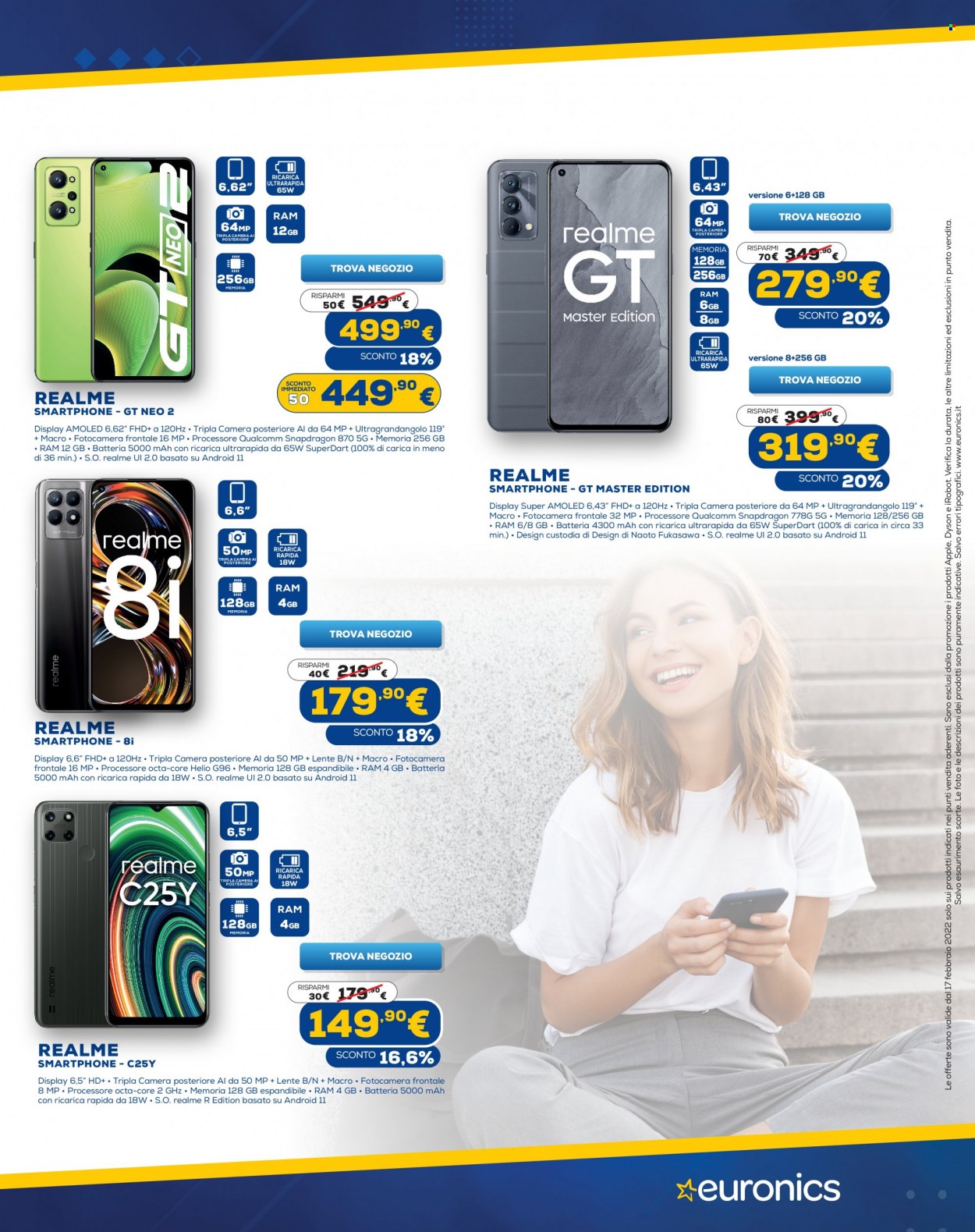 Volantino Euronics - 17/2/2022 - 2/3/2022. Pagina 9