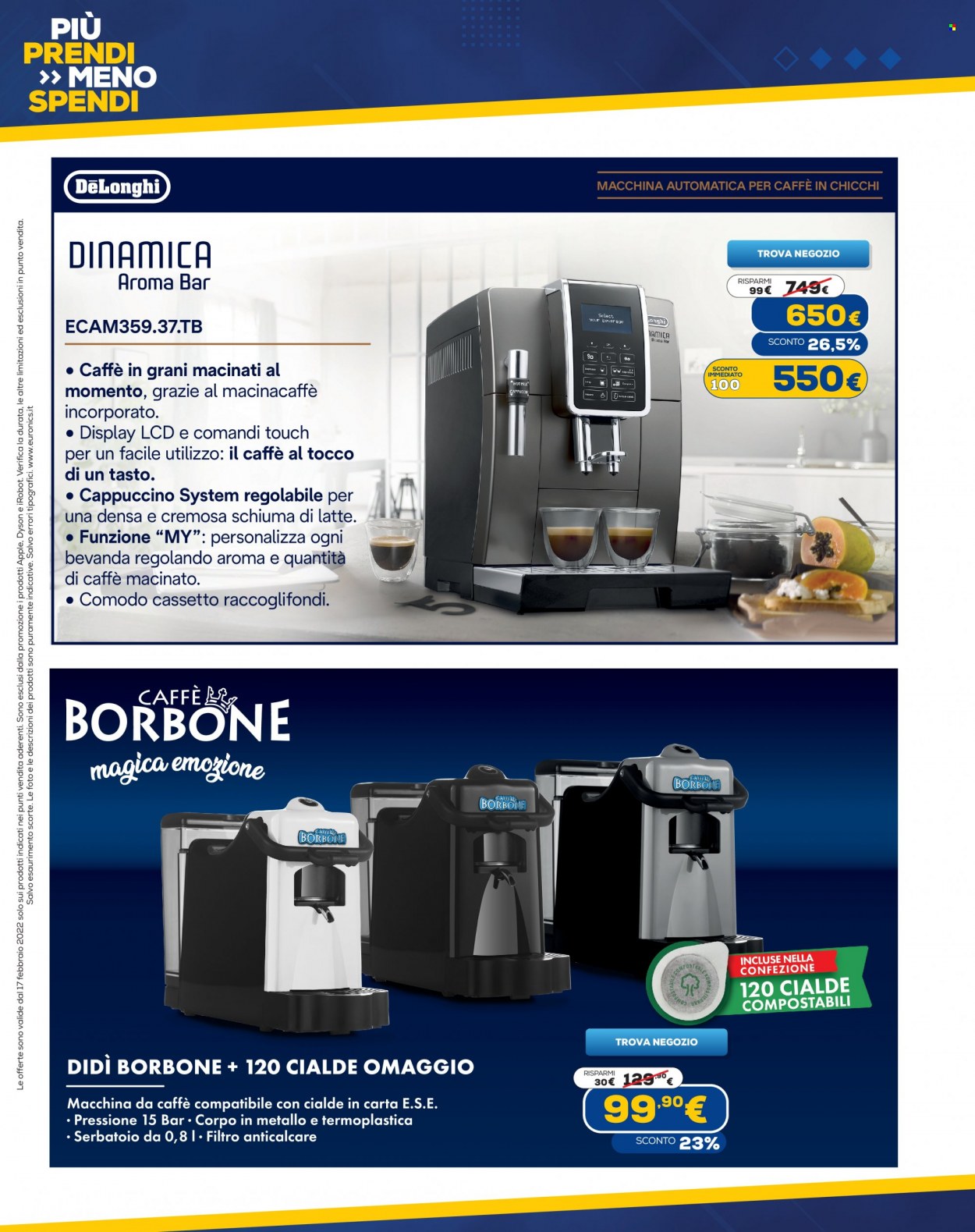 Volantino Euronics - 17/2/2022 - 2/3/2022. Pagina 16