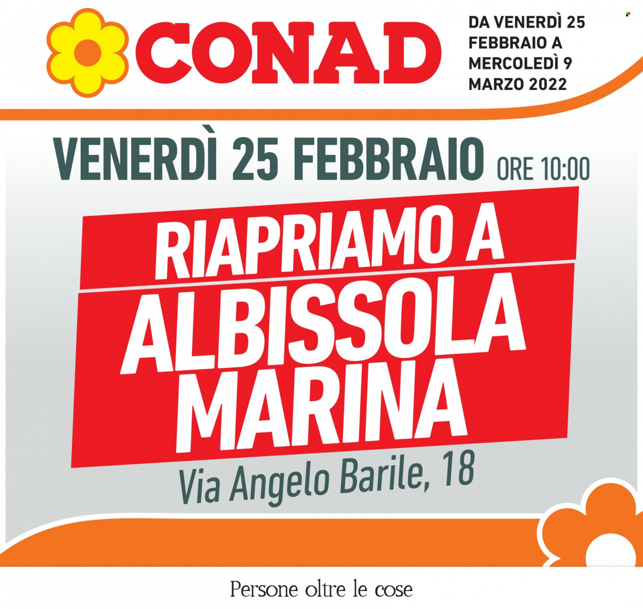 Leták Conad - 25.2.2022 - 9.3.2022. Strana 1