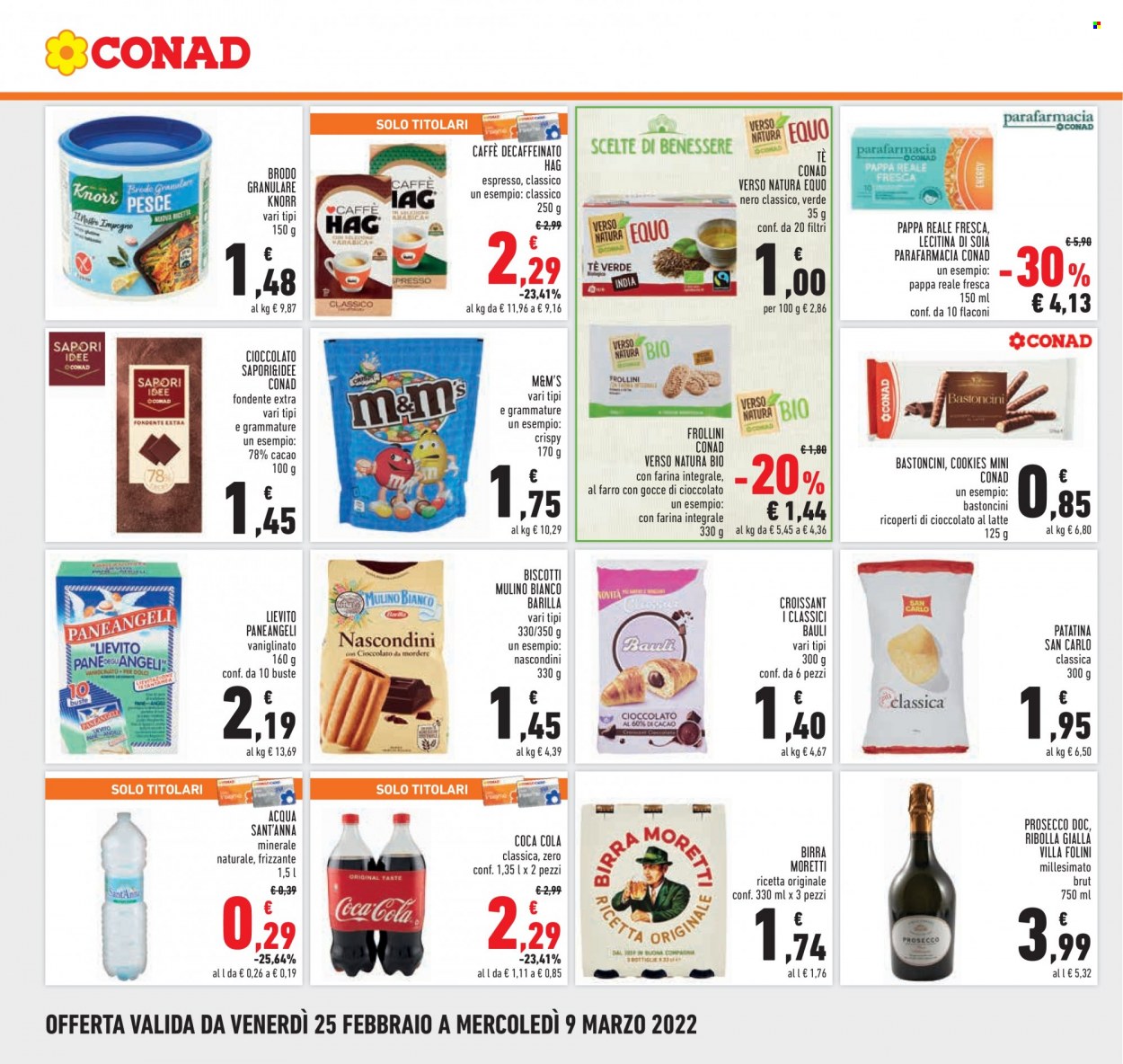 Leták Conad - 25.2.2022 - 9.3.2022. Strana 18
