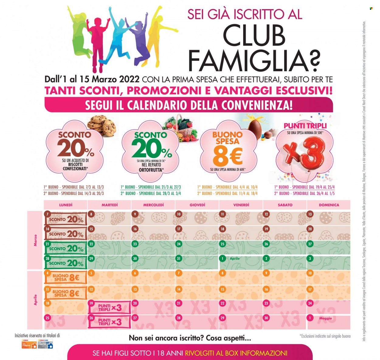 Volantino Conad - 25/2/2022 - 9/3/2022. Pagina 22