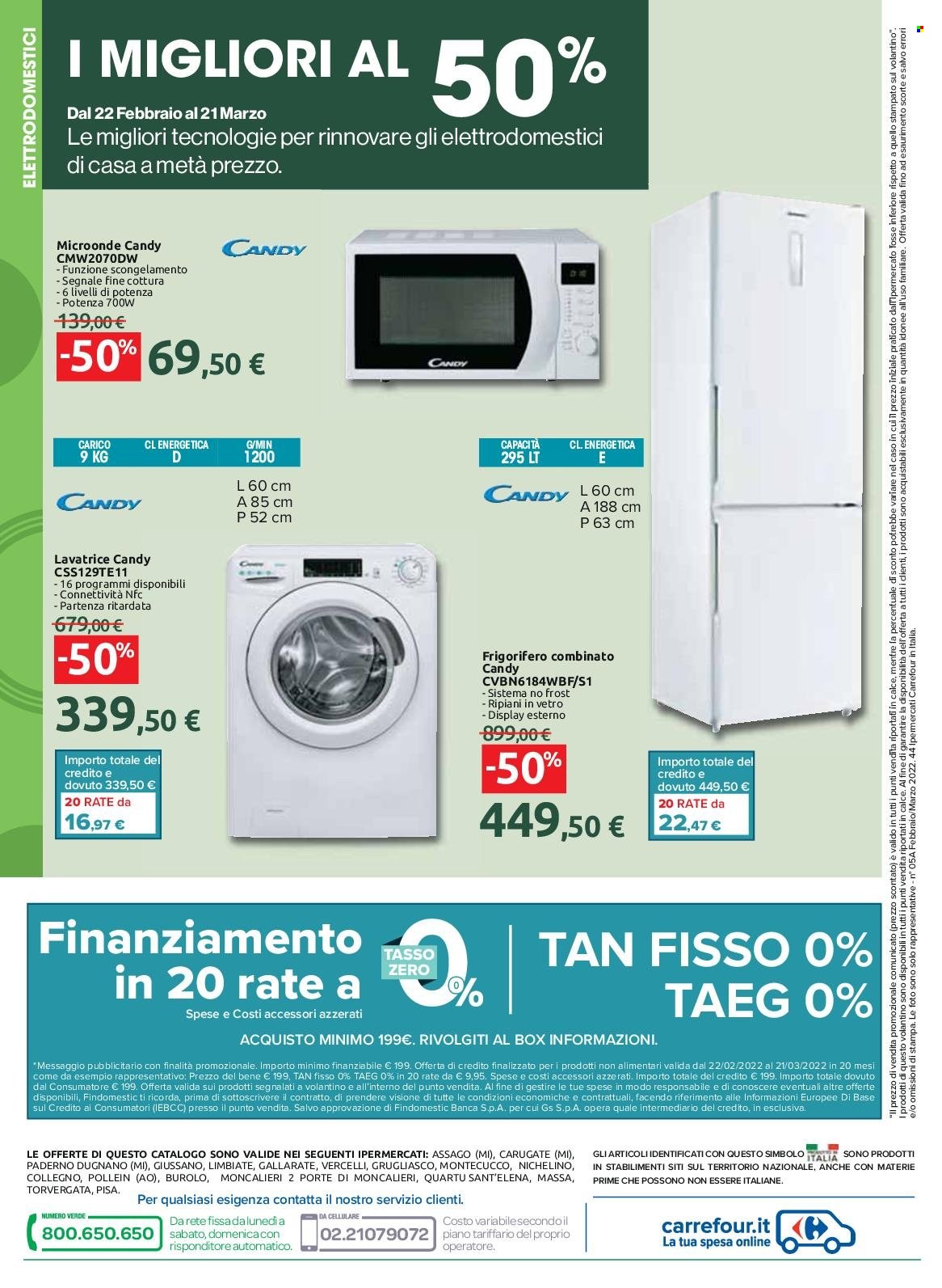 Volantino Carrefour - 22/2/2022 - 21/3/2022. Pagina 20