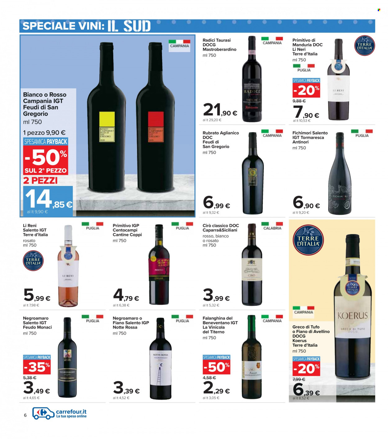 Volantino Carrefour - 21/2/2022 - 6/3/2022. Pagina 6