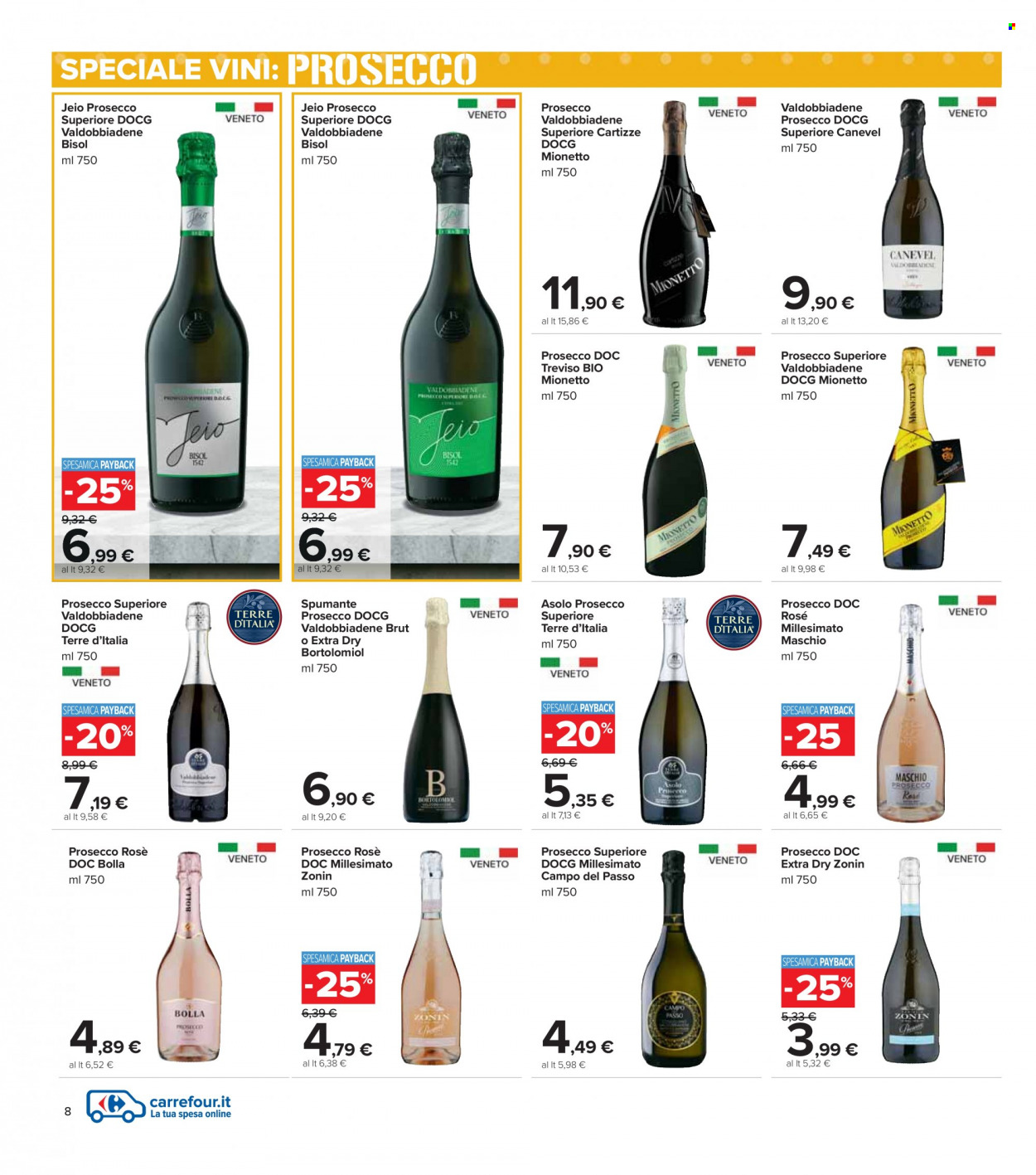 Volantino Carrefour - 21/2/2022 - 6/3/2022. Pagina 8