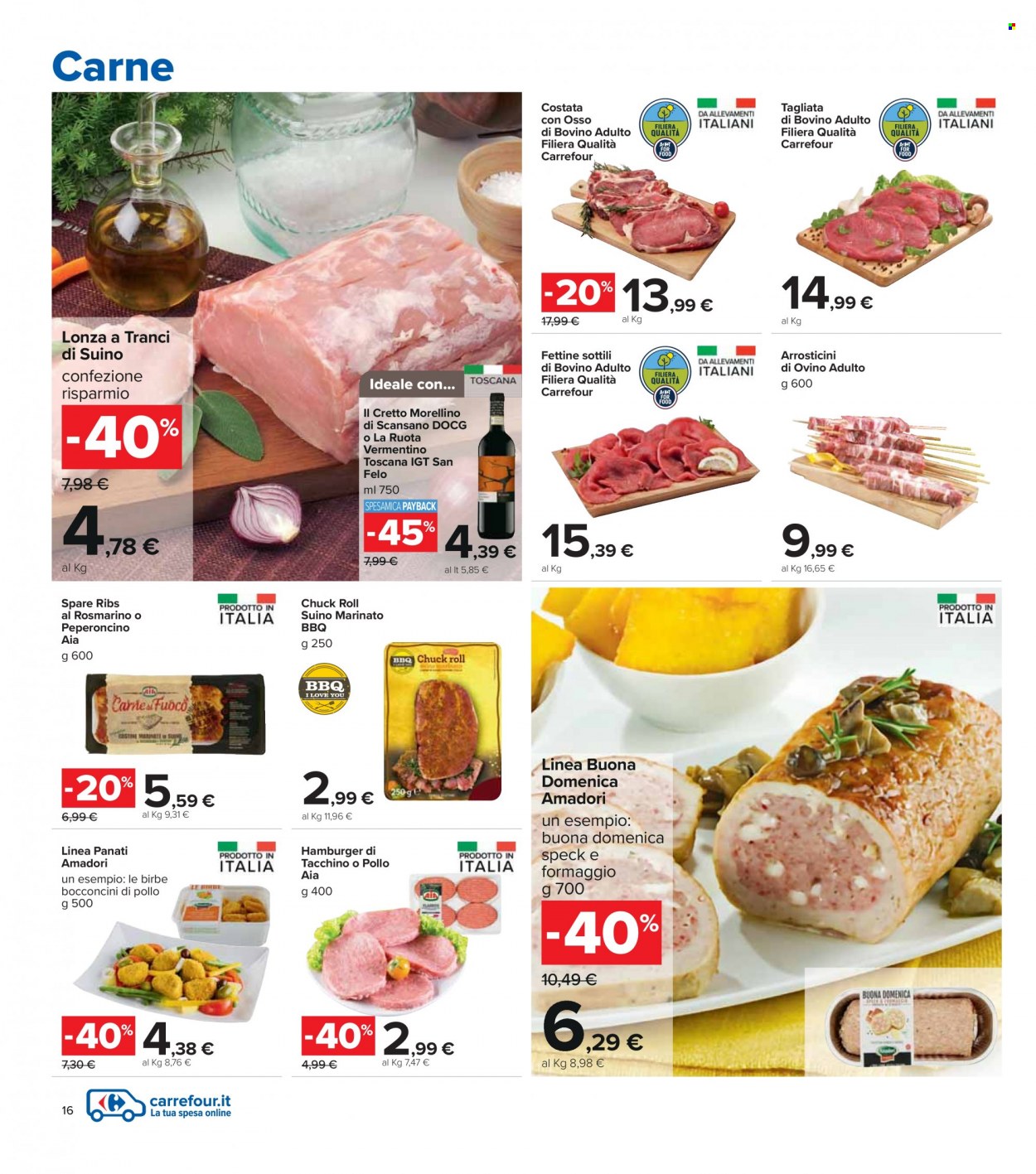 Volantino Carrefour - 21/2/2022 - 6/3/2022. Pagina 16