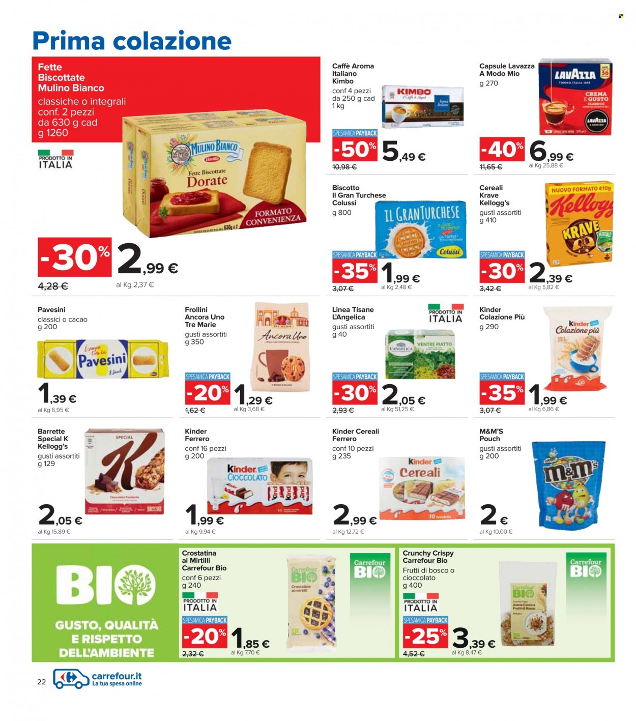 Volantino Carrefour - 21/2/2022 - 6/3/2022. Pagina 22