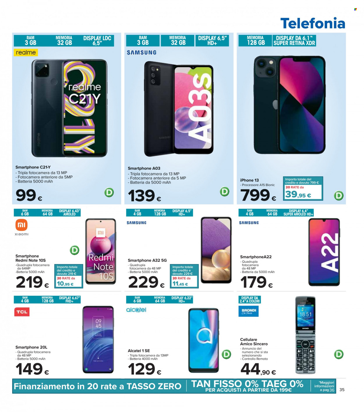 Volantino Carrefour - 21/2/2022 - 6/3/2022. Pagina 35