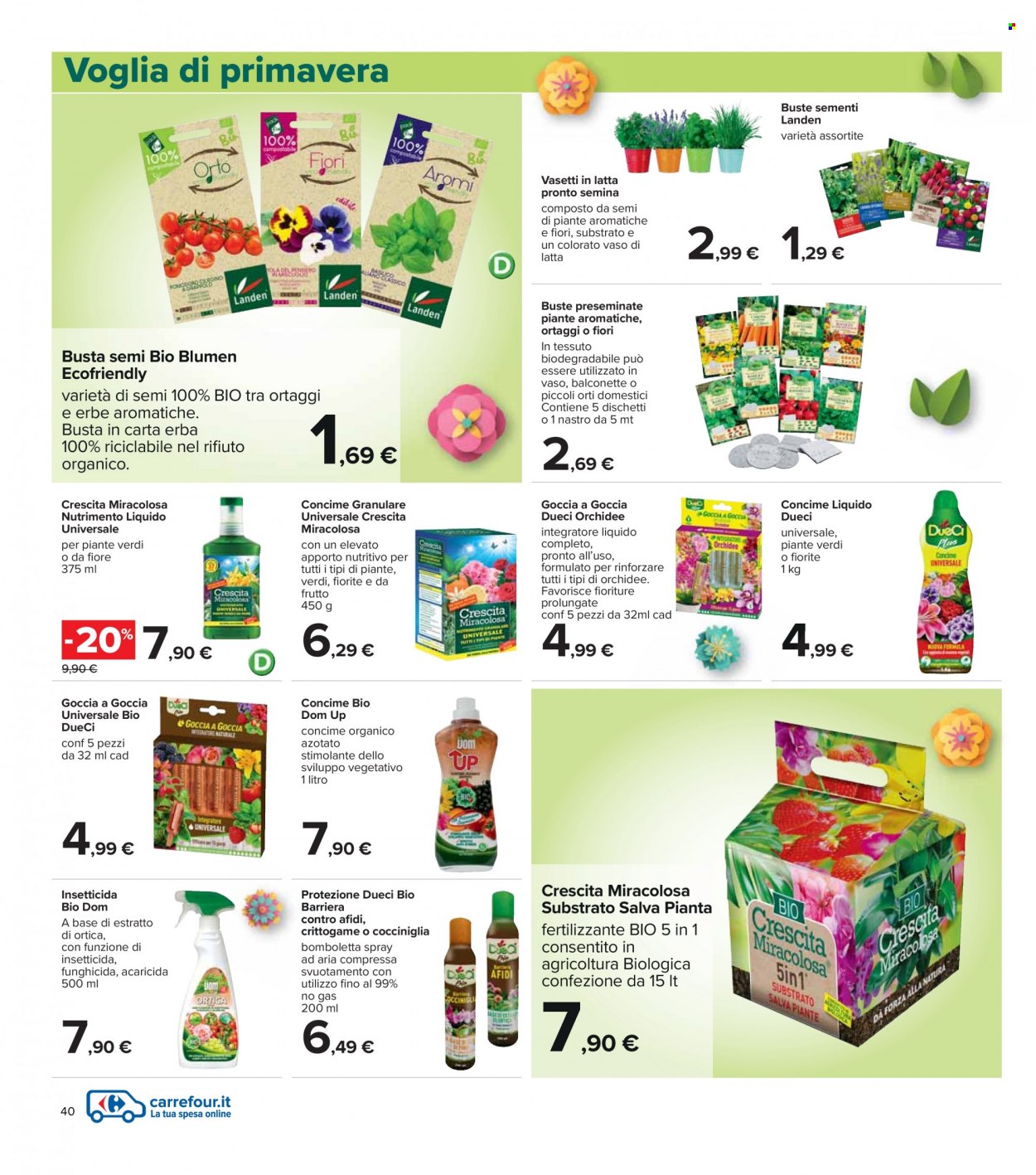 Volantino Carrefour - 21/2/2022 - 6/3/2022. Pagina 40
