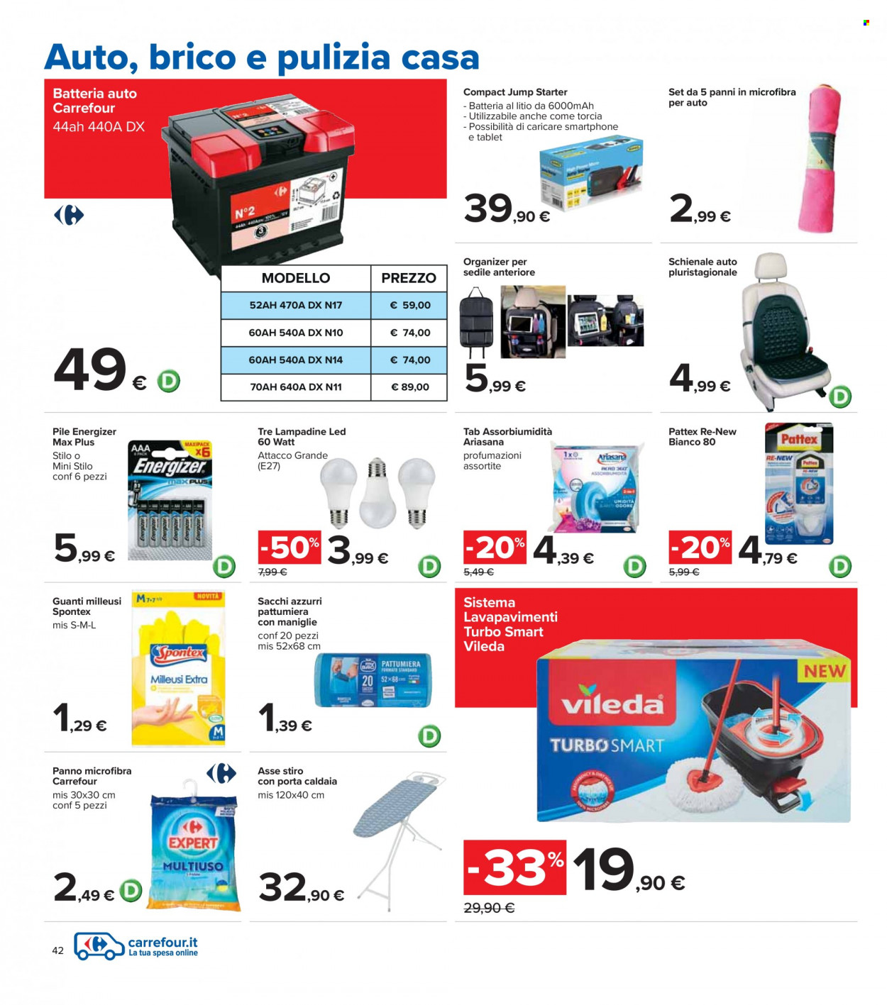 Volantino Carrefour - 21/2/2022 - 6/3/2022. Pagina 42