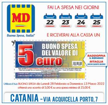 Volantino MD Discount - 22/2/2022 - 6/3/2022.
