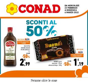 Volantino Conad - 23/2/2022 - 6/3/2022.