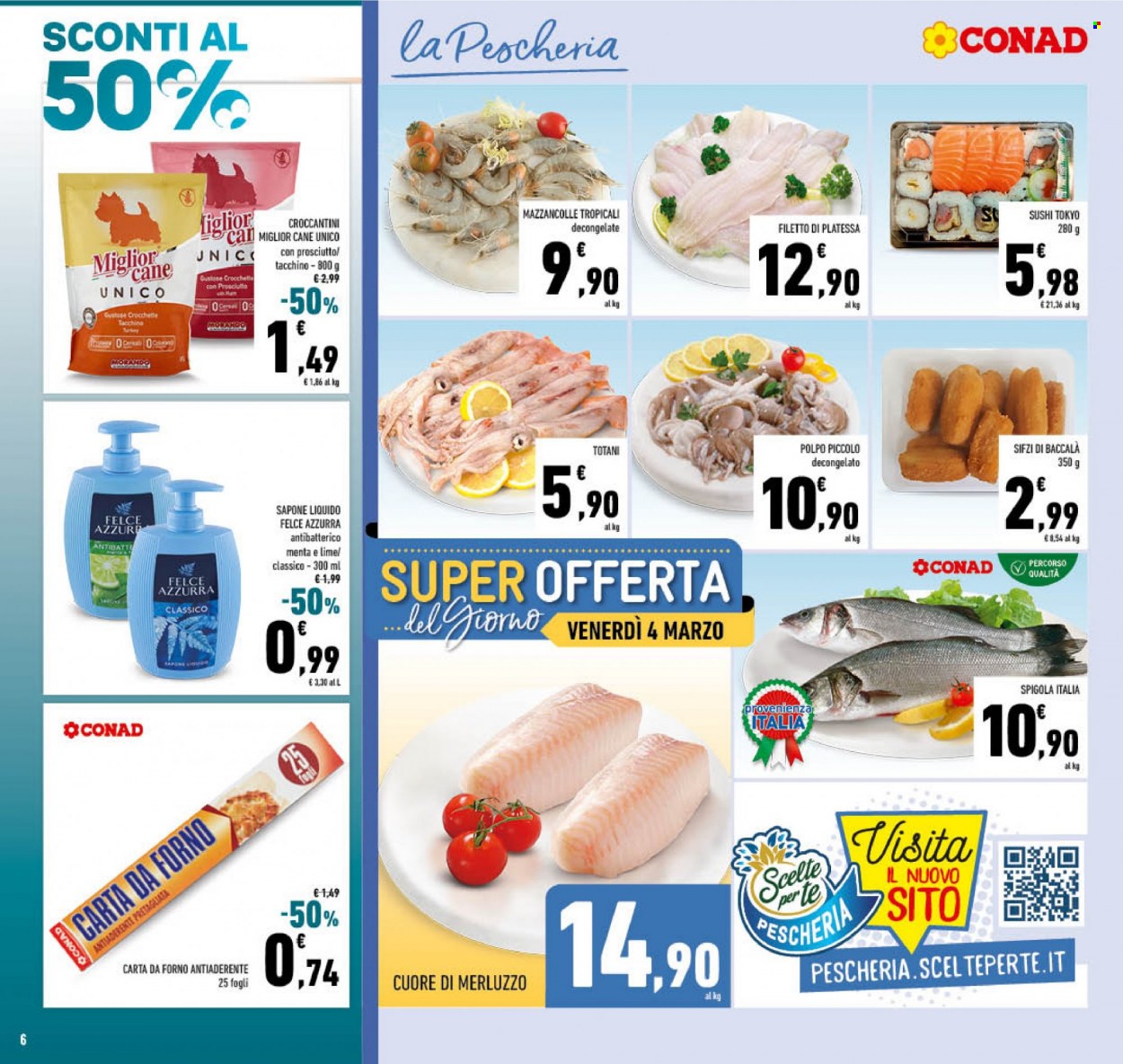 Volantino Conad - 23/2/2022 - 6/3/2022. Pagina 6