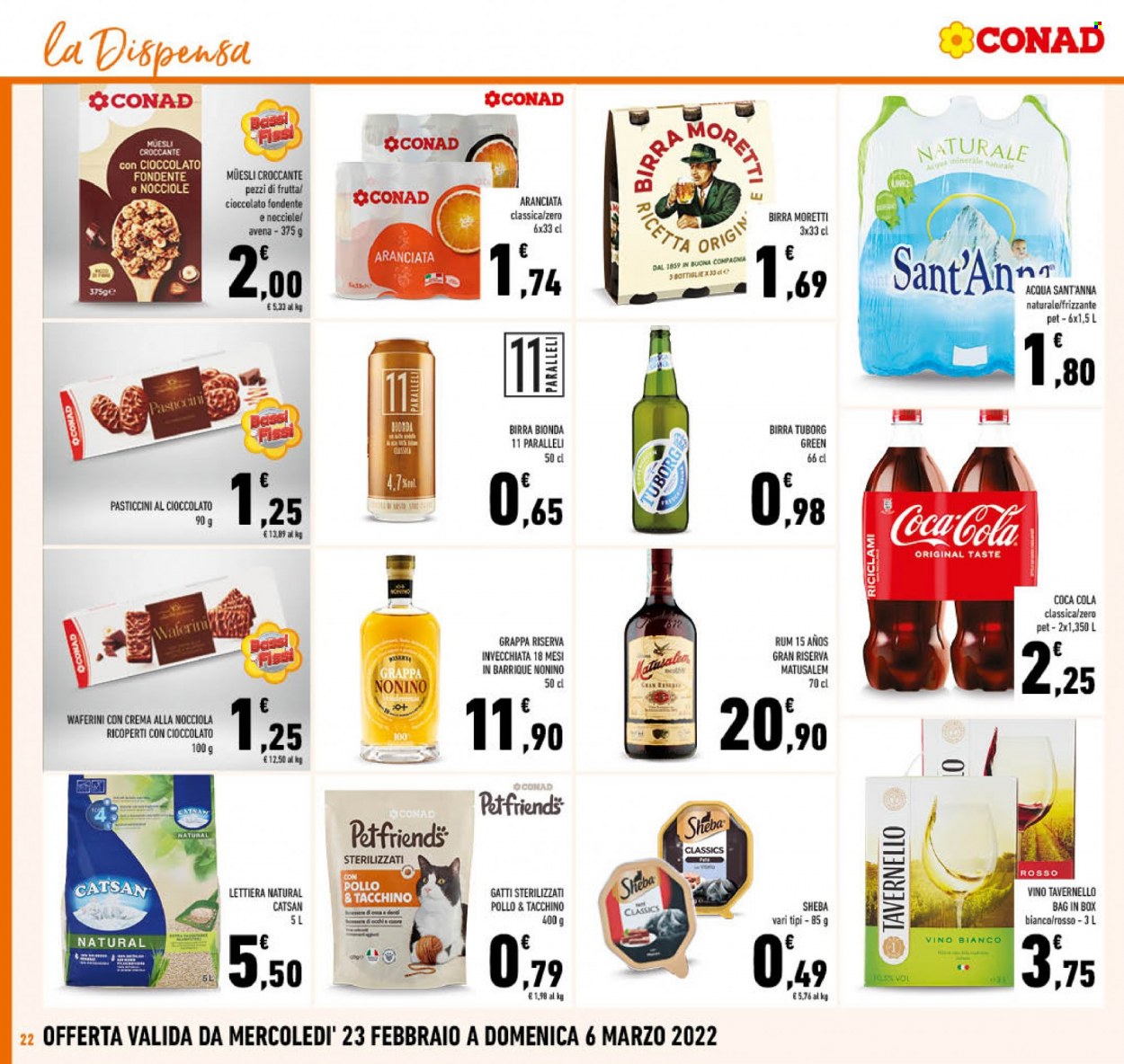 Volantino Conad - 23/2/2022 - 6/3/2022. Pagina 22