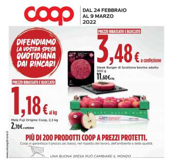 Volantino Coop - 24/2/2022 - 9/3/2022.