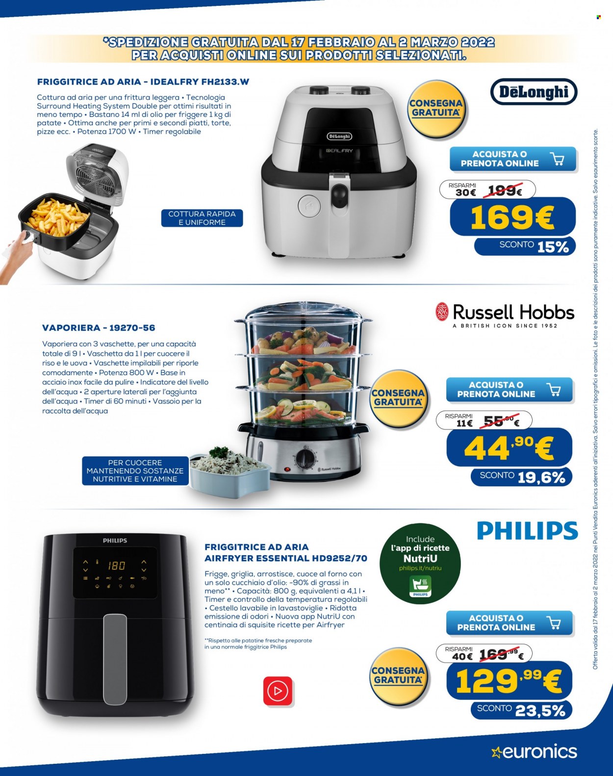 Volantino Euronics - 17/2/2022 - 2/3/2022. Pagina 19