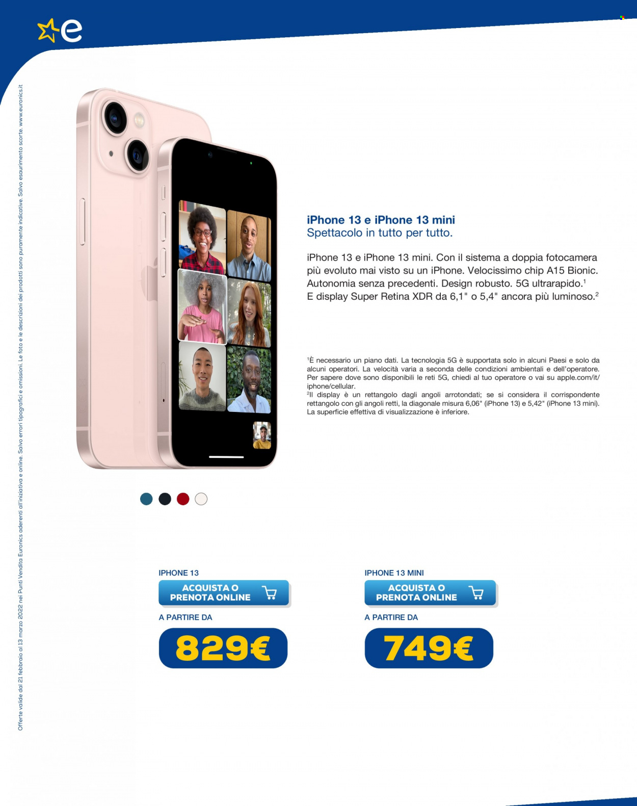 Volantino Euronics - 21/2/2022 - 13/3/2022. Pagina 2