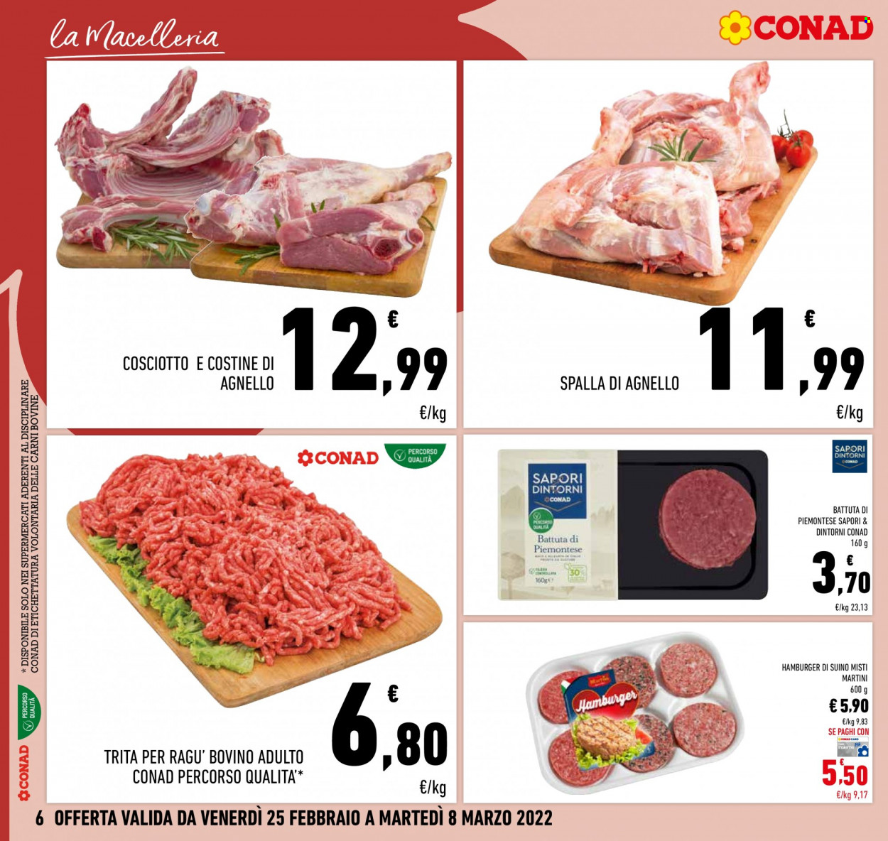 Volantino Conad - 25/2/2022 - 8/3/2022. Pagina 6