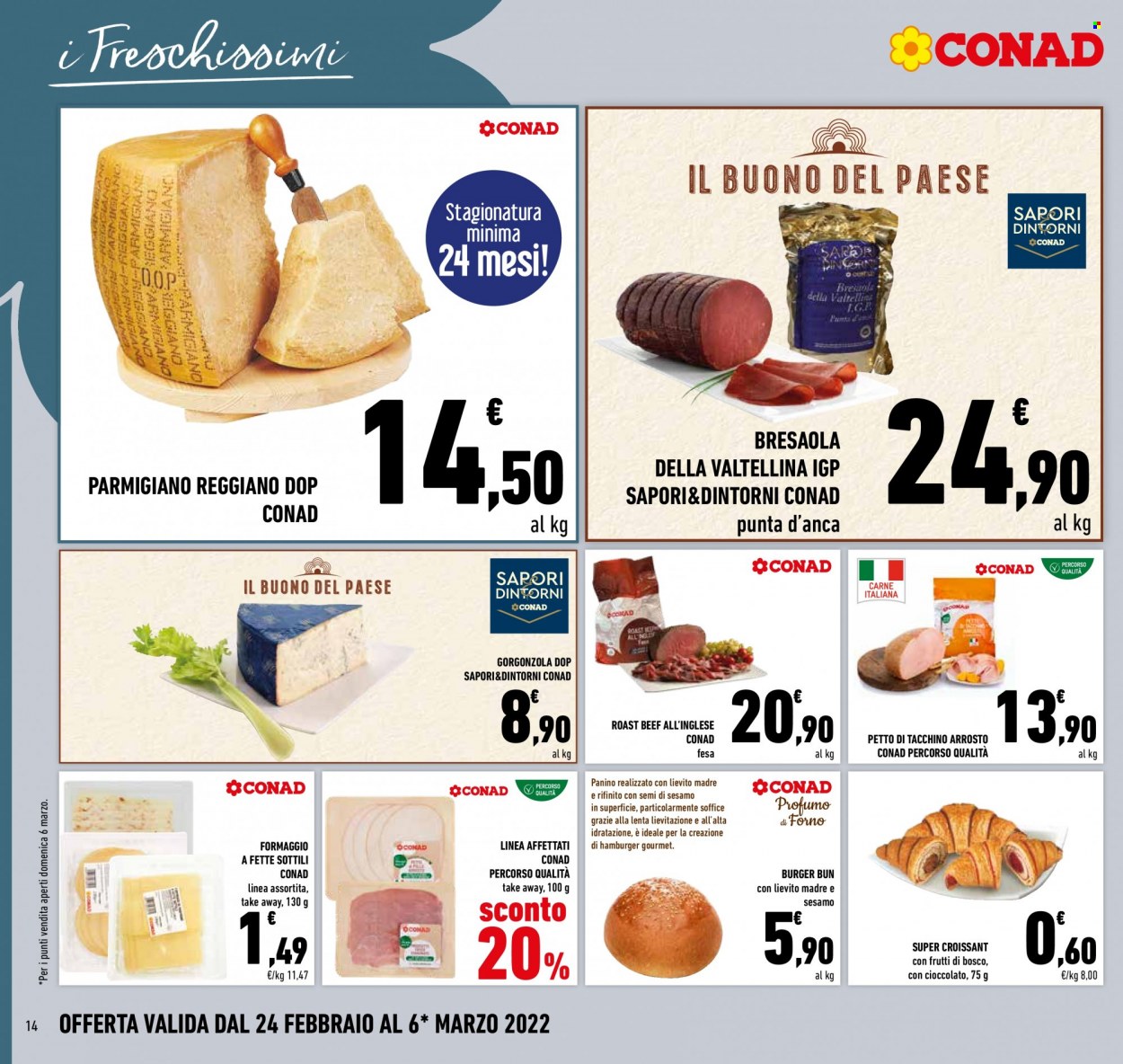 Volantino Conad - 24/2/2022 - 6/3/2022. Pagina 14