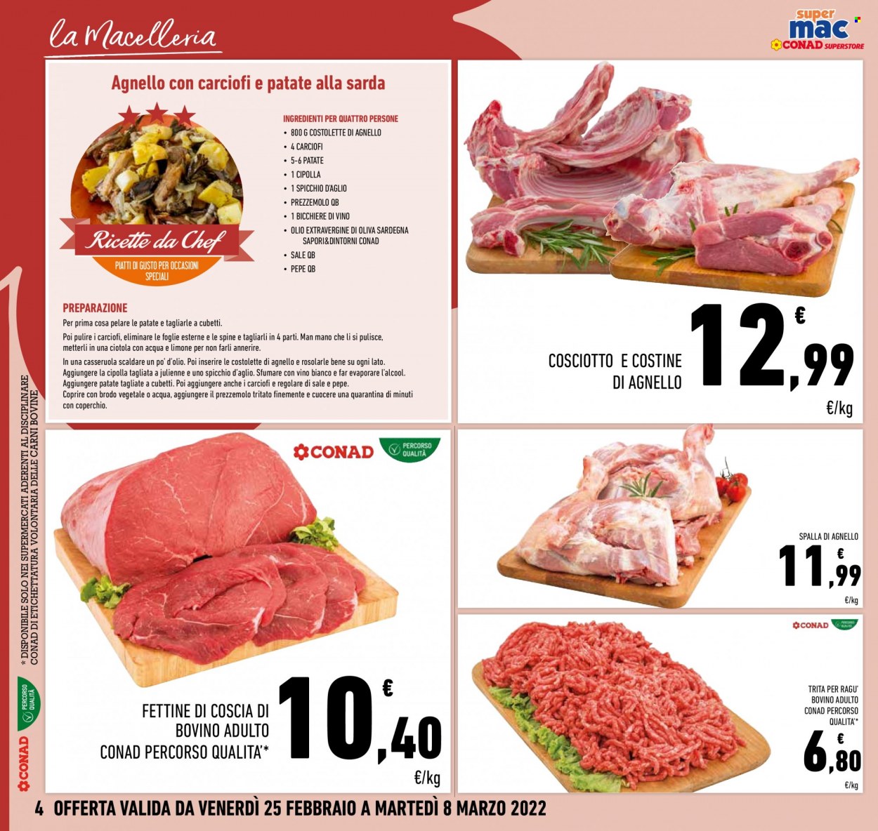 Volantino Conad - 25/2/2022 - 8/3/2022. Pagina 4