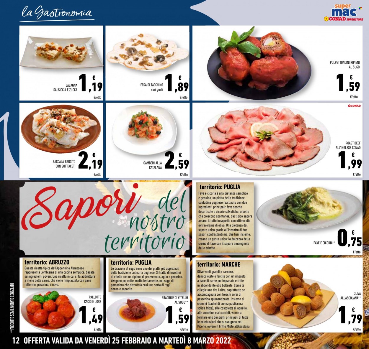 Volantino Conad - 25/2/2022 - 8/3/2022. Pagina 12