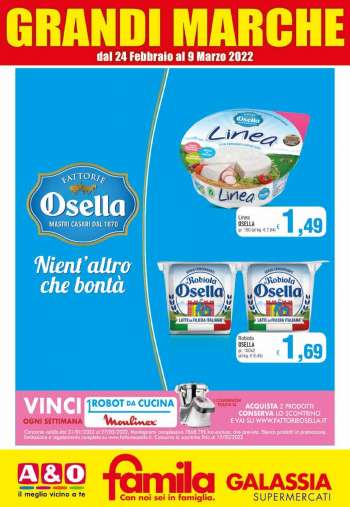 Volantino Famila - 24/2/2022 - 9/3/2022.