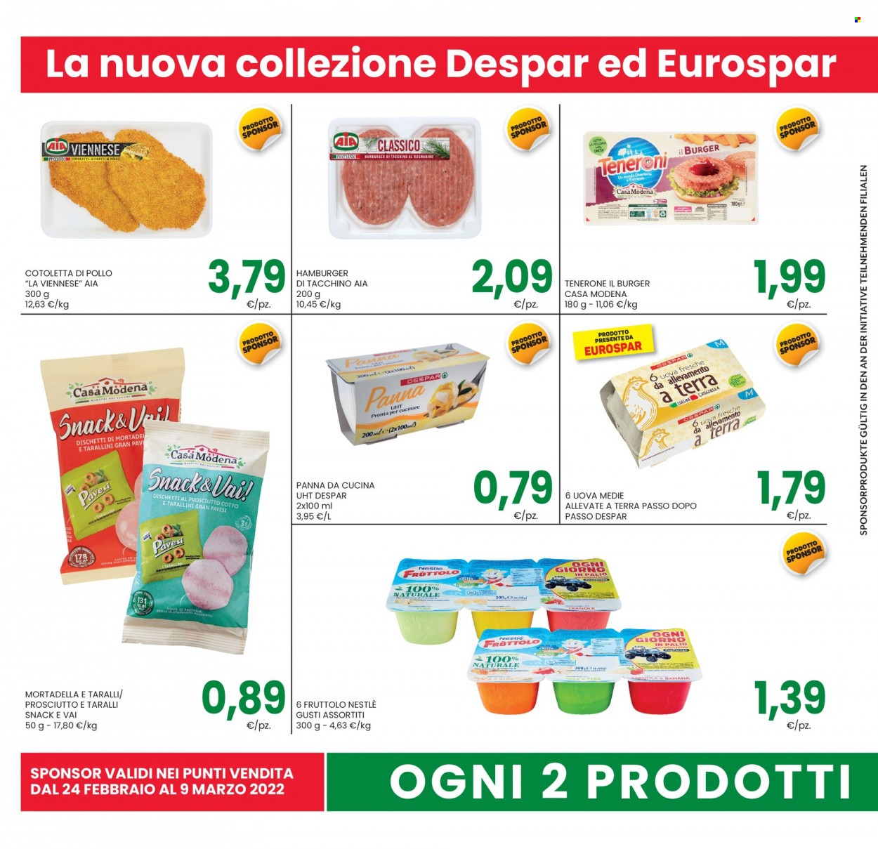 Volantino Eurospar - 24/2/2022 - 9/3/2022. Pagina 4