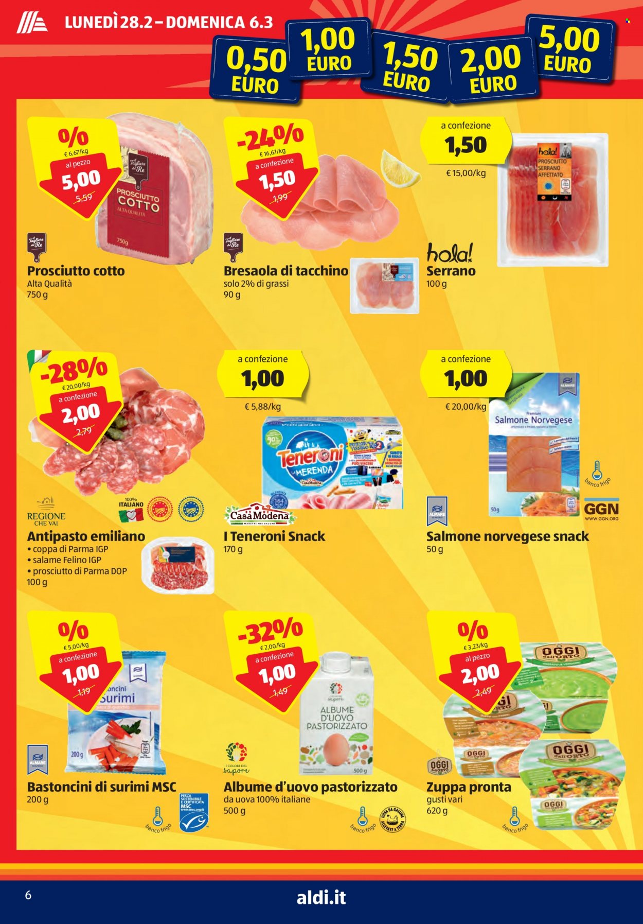 Volantino Aldi - 28/2/2022 - 6/3/2022. Pagina 6