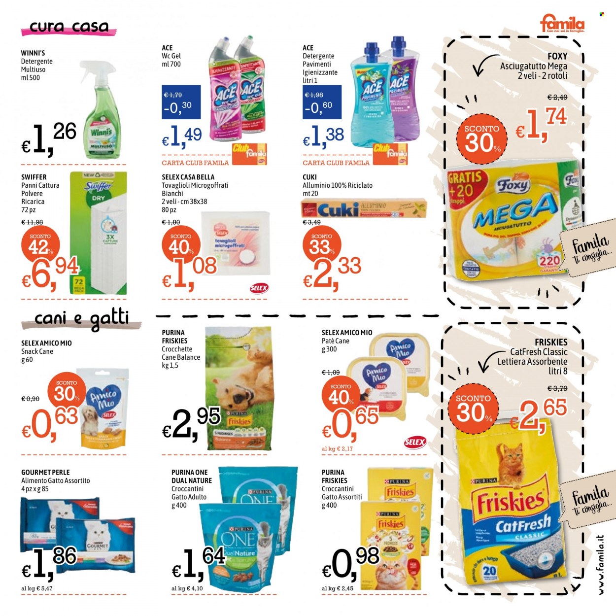 Volantino Famila - 24/2/2022 - 9/3/2022. Pagina 23