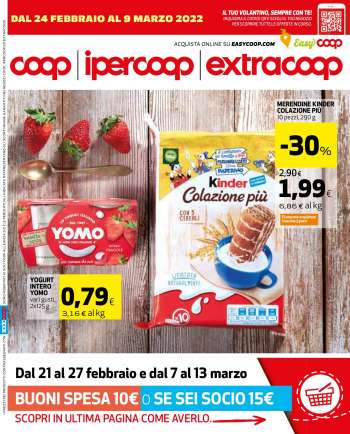 Volantino Coop - 24/2/2022 - 9/3/2022.