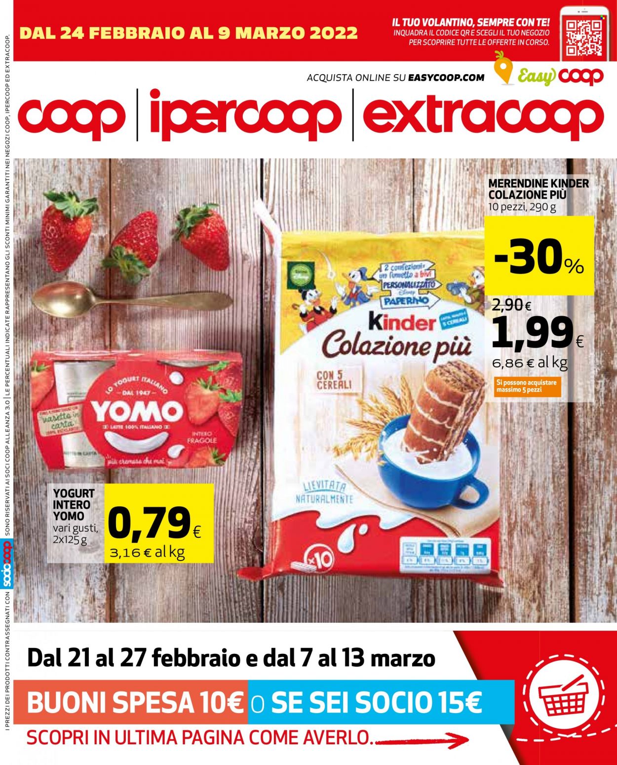 Leták Coop - 24.2.2022 - 9.3.2022. Strana 1