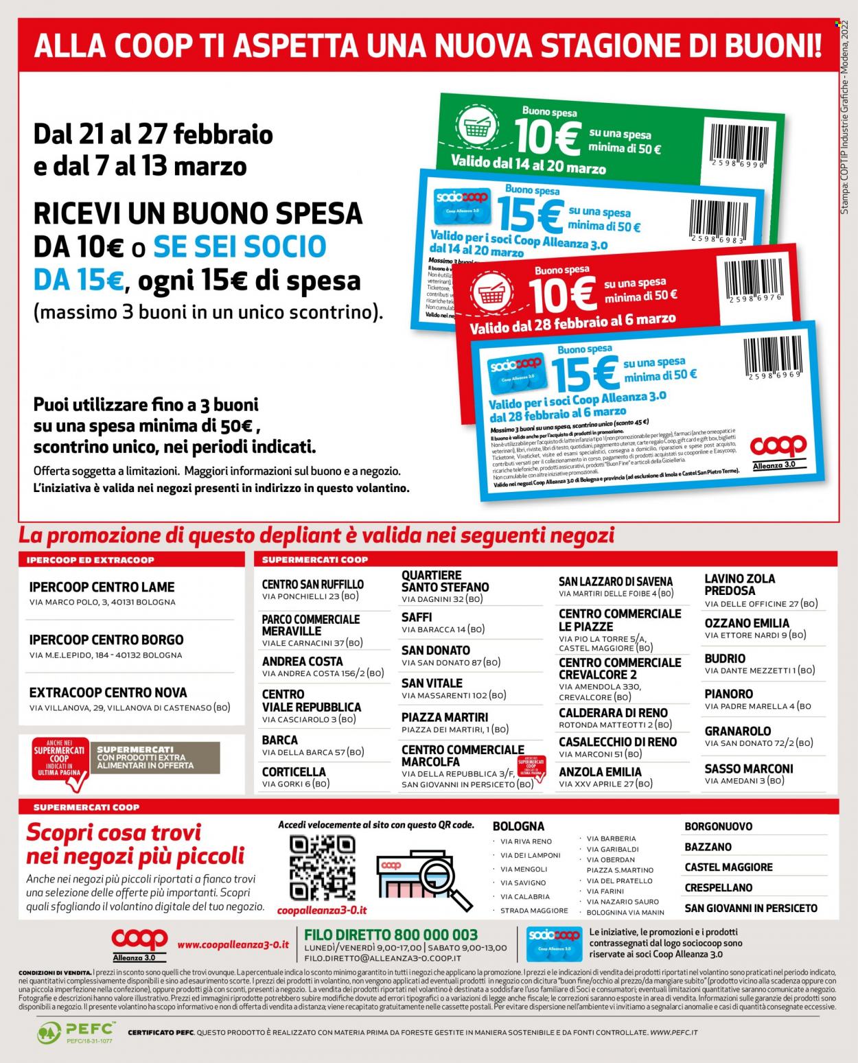 Volantino Coop - 24/2/2022 - 9/3/2022. Pagina 56