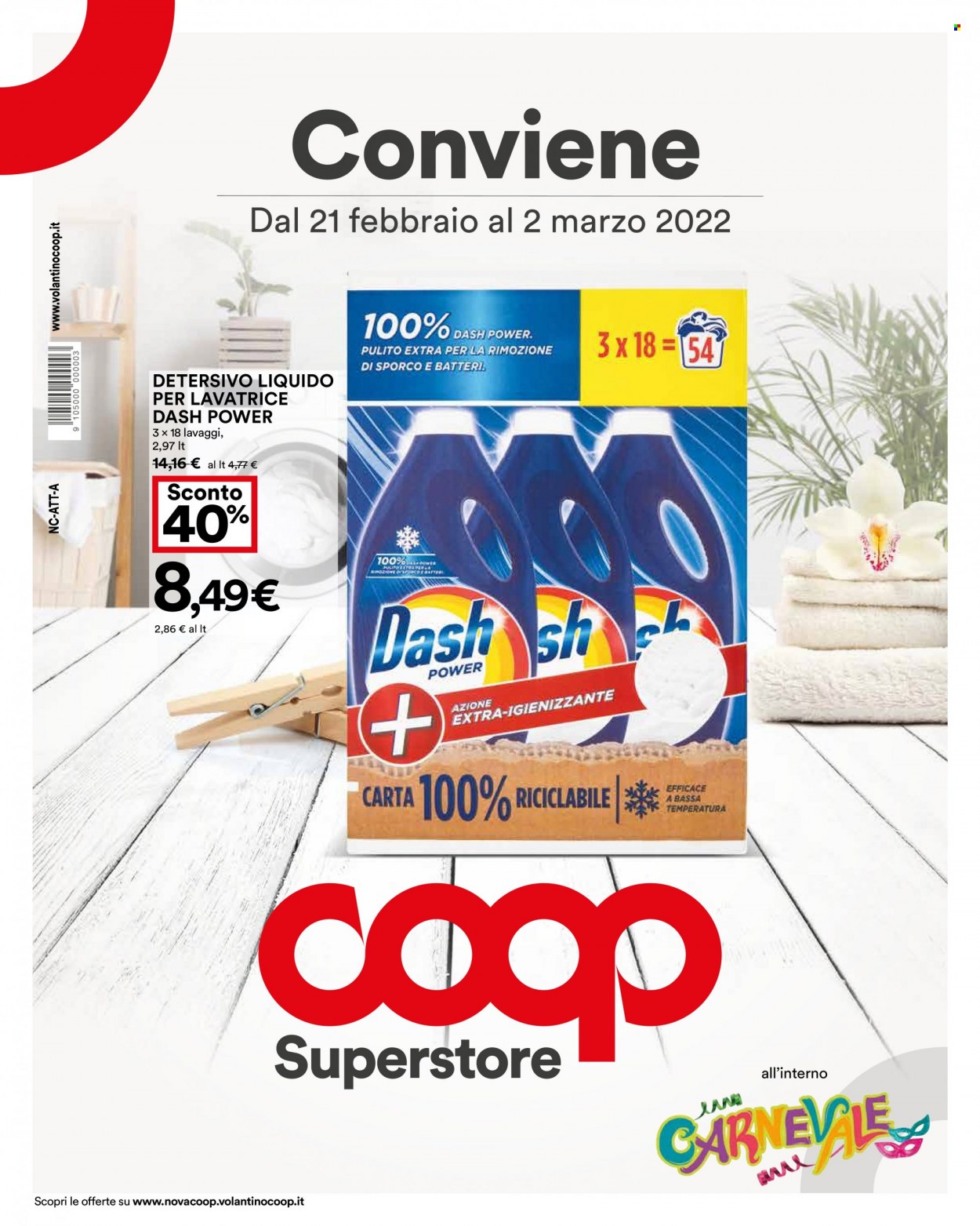 Leták Coop - 21.2.2022 - 2.3.2022. Strana 1