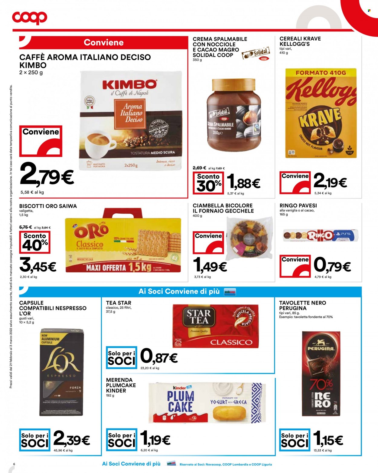 Volantino Coop - 21/2/2022 - 2/3/2022. Pagina 6