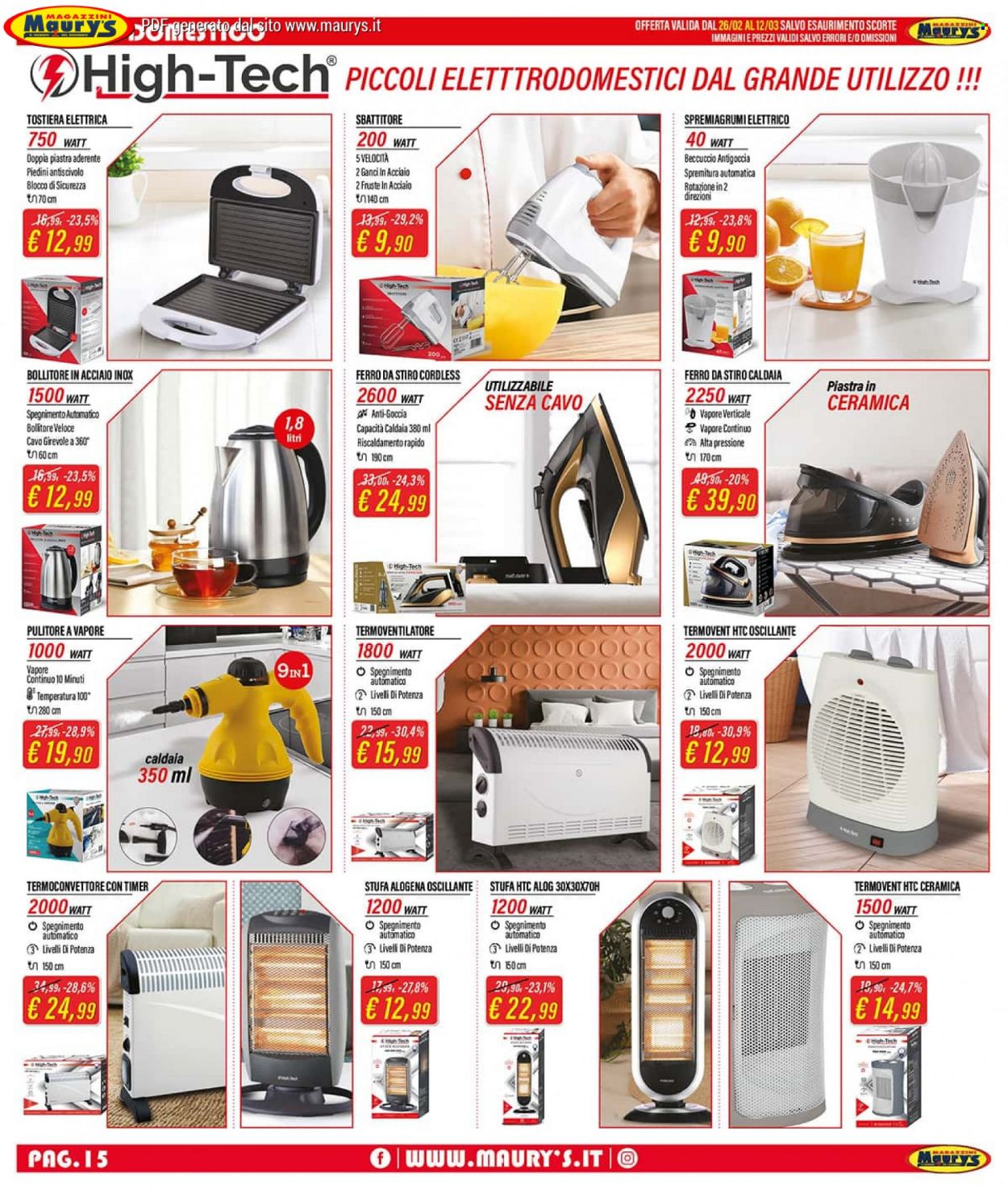 Volantino Maury's - 26/2/2022 - 12/3/2022. Pagina 15