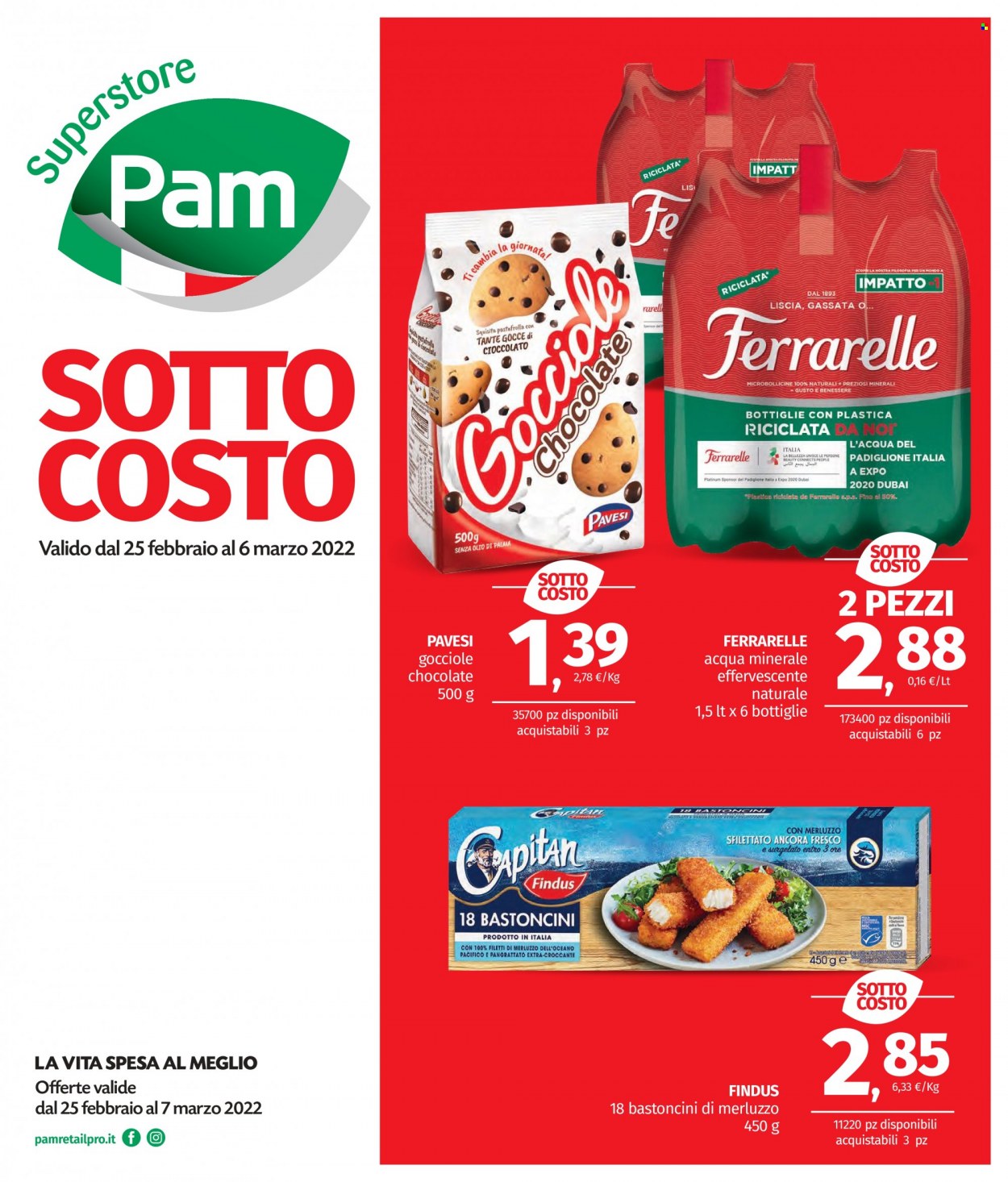 Volantino Pam Panorama - 25/2/2022 - 6/3/2022. Pagina 1