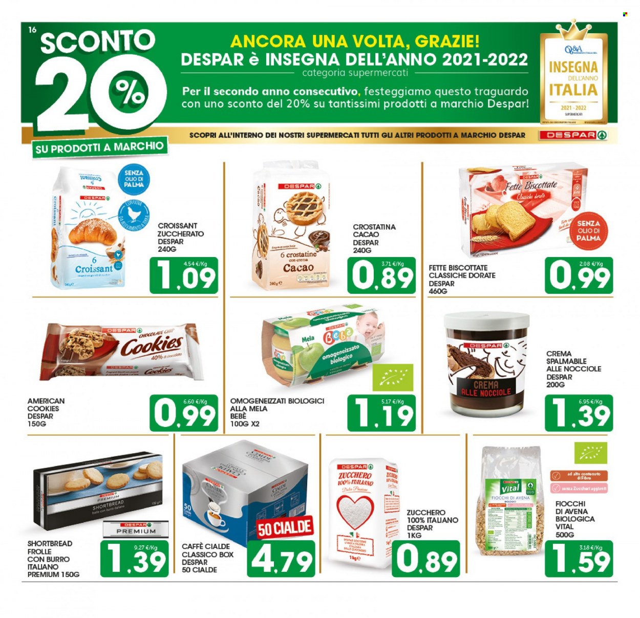 Volantino Despar - 28/2/2022 - 9/3/2022. Pagina 16