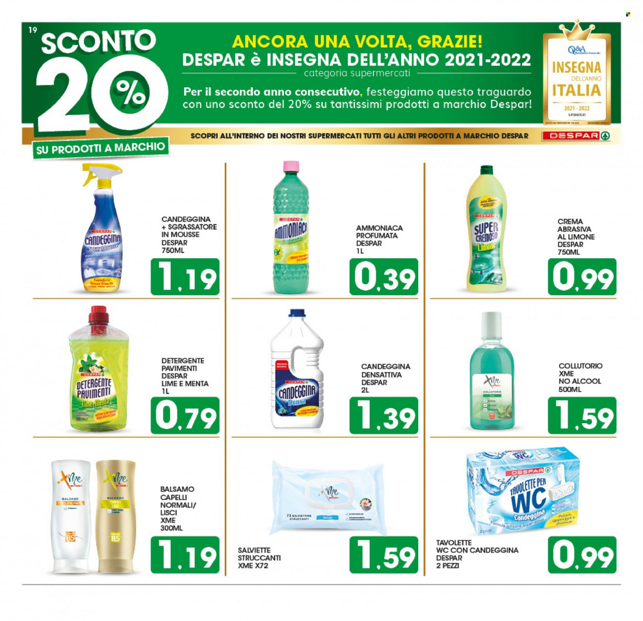 Volantino Despar - 28/2/2022 - 9/3/2022. Pagina 19