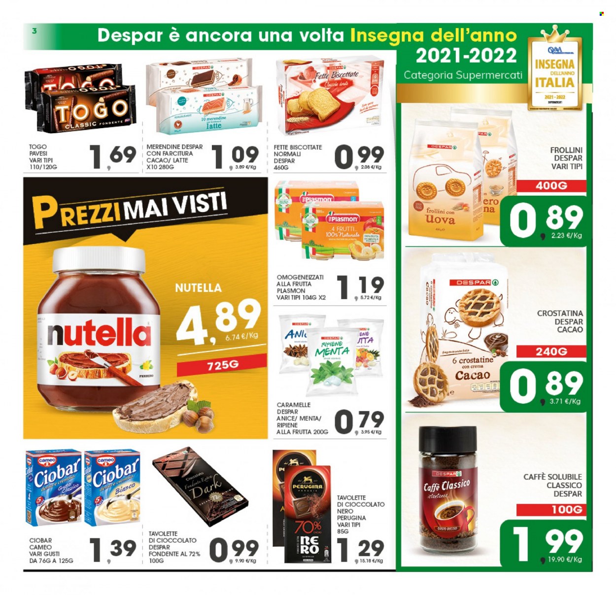 Volantino Eurospar - 28/2/2022 - 9/3/2022. Pagina 3