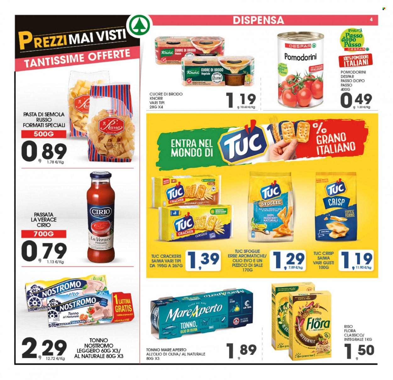 Volantino Eurospar - 28/2/2022 - 9/3/2022. Pagina 4