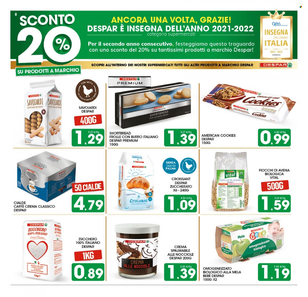 Volantino Eurospar - 28/2/2022 - 9/3/2022. Pagina 8