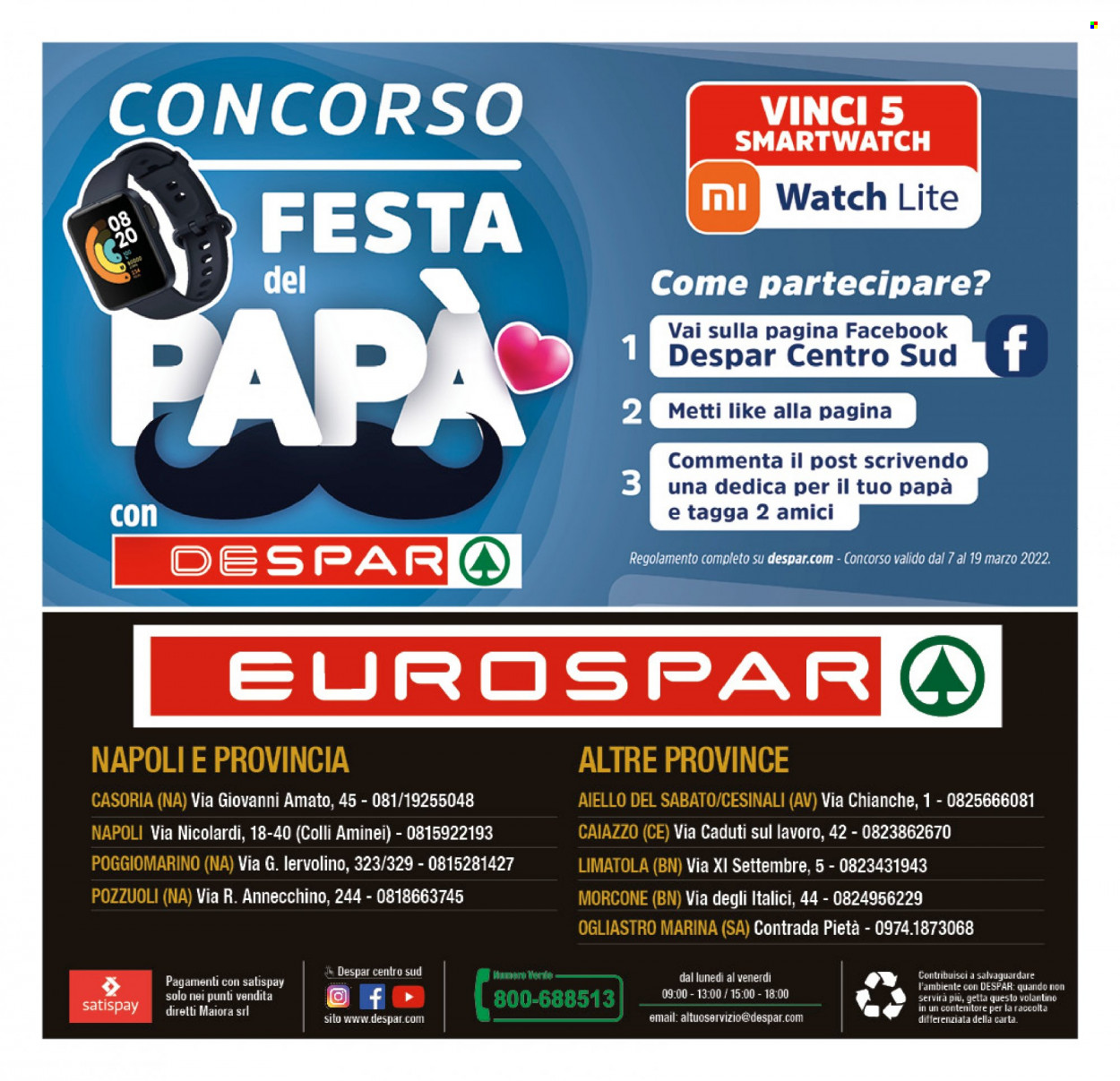 Volantino Eurospar - 28/2/2022 - 9/3/2022. Pagina 24
