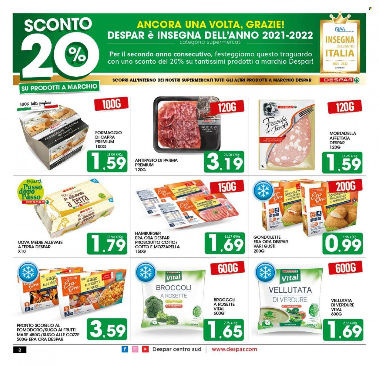 Volantino Eurospar - 28/2/2022 - 9/3/2022. Pagina 8