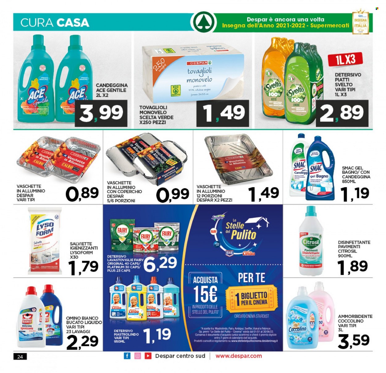Volantino Eurospar - 28/2/2022 - 9/3/2022. Pagina 24