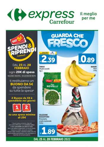 Volantino Carrefour - 23/2/2022 - 28/2/2022.