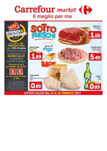 Volantino Carrefour - 23/2/2022 - 28/2/2022.