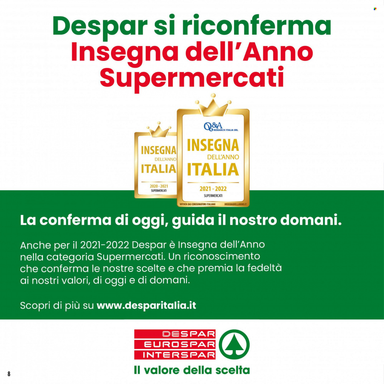 Volantino Eurospar - 28/2/2022 - 10/3/2022. Pagina 8