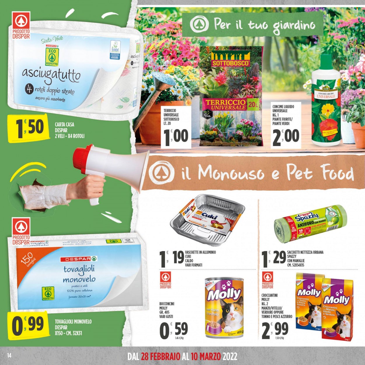 Volantino Interspar - 28/2/2022 - 10/3/2022. Pagina 14