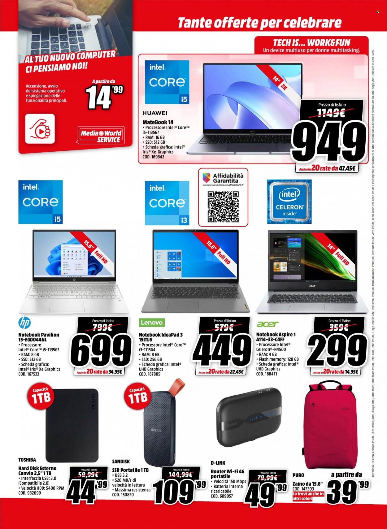 Volantino MediaWorld - 1/3/2022 - 9/3/2022. Pagina 10