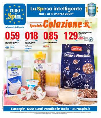 Volantino EuroSpin - 3/3/2022 - 13/3/2022.