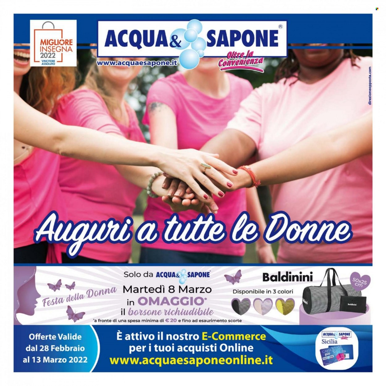 Volantino Acqua & Sapone - 28/2/2022 - 13/3/2022. Pagina 1